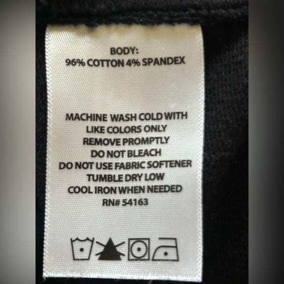 Calvin Klein Performance Black Cowl Neck Tunic Sweatshirt Women’s Size Small - Picture 6 of 6